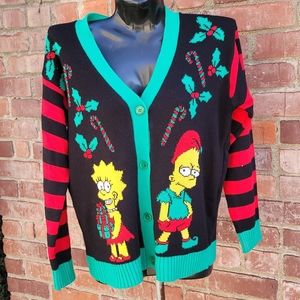 New w/o tags Simpsons Christmas sweater XS